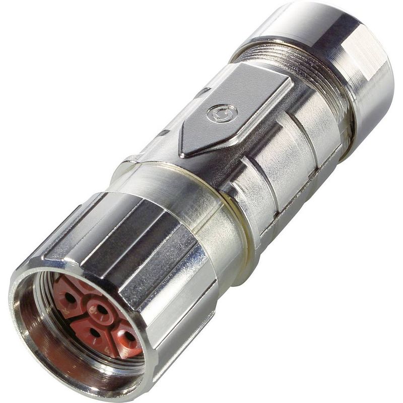 Foto van Lapp epic®ls1 d6 5pe k 7,5-15,5 76123000 epic® ronde stekkerverbinder ls1 d6 zilver 1 stuk(s)