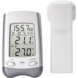 Foto van Tfa dostmann wave draadloze thermometer zilver