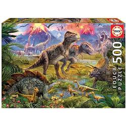 Foto van Educa - puzzle dinosaures 500 stks