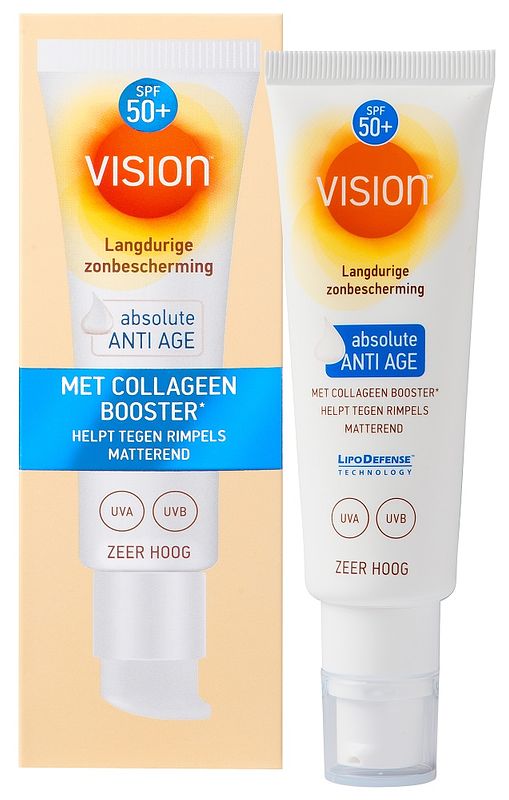 Foto van Vision absolute anti age spf50+