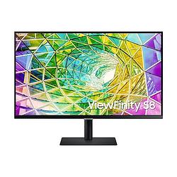 Foto van Samsung viewfinity s8 s32a800nmp led-monitor 81.3 cm (32 inch) energielabel g (a - g) 3840 x 2160 pixel uhd, 4k 5 ms displayport, hdmi, usb 3.2 gen 1 (usb