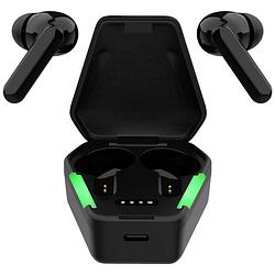 Foto van Streetz tws-115 in ear headset bluetooth gamen stereo zwart indicator voor batterijstatus, headset, volumeregeling, touchbesturing