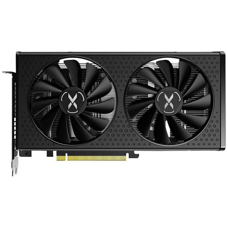 Foto van Xfx videokaart amd radeon rx 7600 swft210 core 8 gb gddr6-ram pcie x16 pci-express, hdmi, displayport