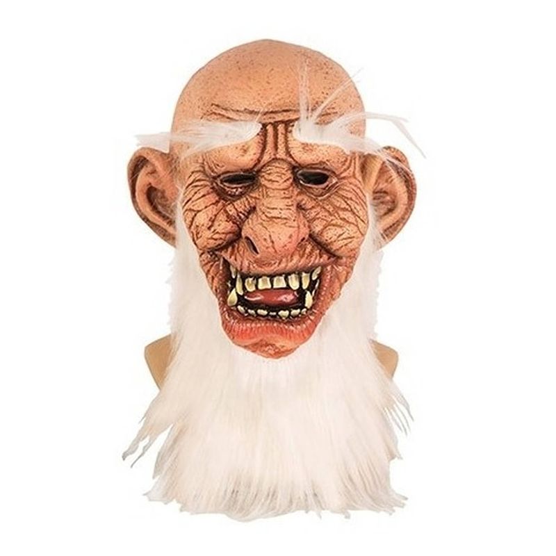 Foto van Halloween oude dwerg horror/halloween masker van latex - verkleedmaskers