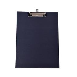 Foto van Klembord blauw a4 klembord kunststof met handig ophanghaakje klemborden ideaal voor kantoor en school