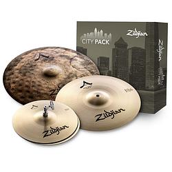 Foto van Zildjian a city pack 3-delige bekkenset 12, 14, 18