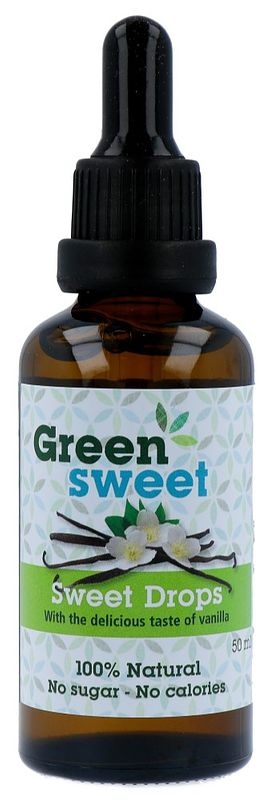 Foto van Greensweet stevia sweet drops vanille