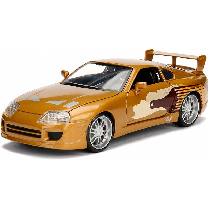 Foto van Jada auto fast & furious 1995 toyota supra 1:24 die-cast brons