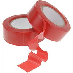 Foto van Crea-kit raamtape 20 mm x 10 meter rood 2 stuks