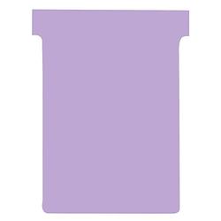 Foto van Nobo t-planbordkaarten index 3, ft 120 x 92 mm, violet