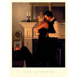 Foto van Jack vettriano - beautiful losers ii kunstdruk 60x80cm