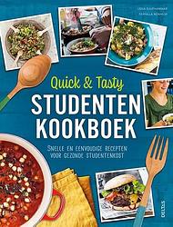 Foto van Quick & tasty studentenkookboek - lena djuphammar - hardcover (9789044763140)