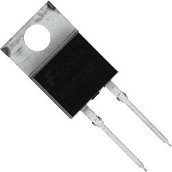 Foto van Vishay skottky diode gelijkrichter mbr745 to-220ac 45 v enkelvoudig