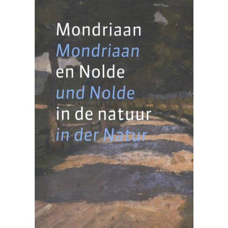 Foto van Mondriaan en nolde in de natuur; mondriaan und