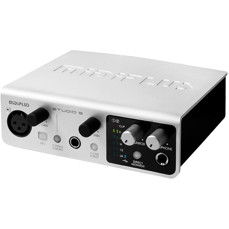 Foto van Midiplus studio s audio-interface