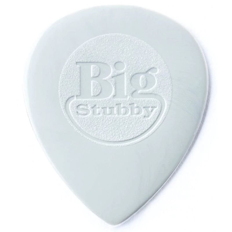 Foto van Dunlop 445p100 big stubby nylon pick 1.0 mm plectrumset (6 stuks)