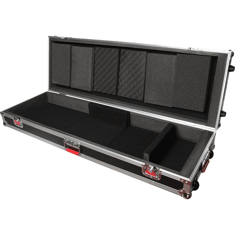 Foto van Gator cases g-tour-88v2sl houten flightcase voor 88 toetsen keyboard 150x38x15 cm