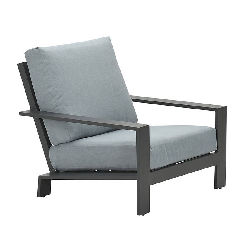 Foto van Garden impressions coba lounge tuinstoel - mint grey