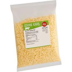 Foto van Goudse kaas 48+ geraspt mild 250g bij jumbo