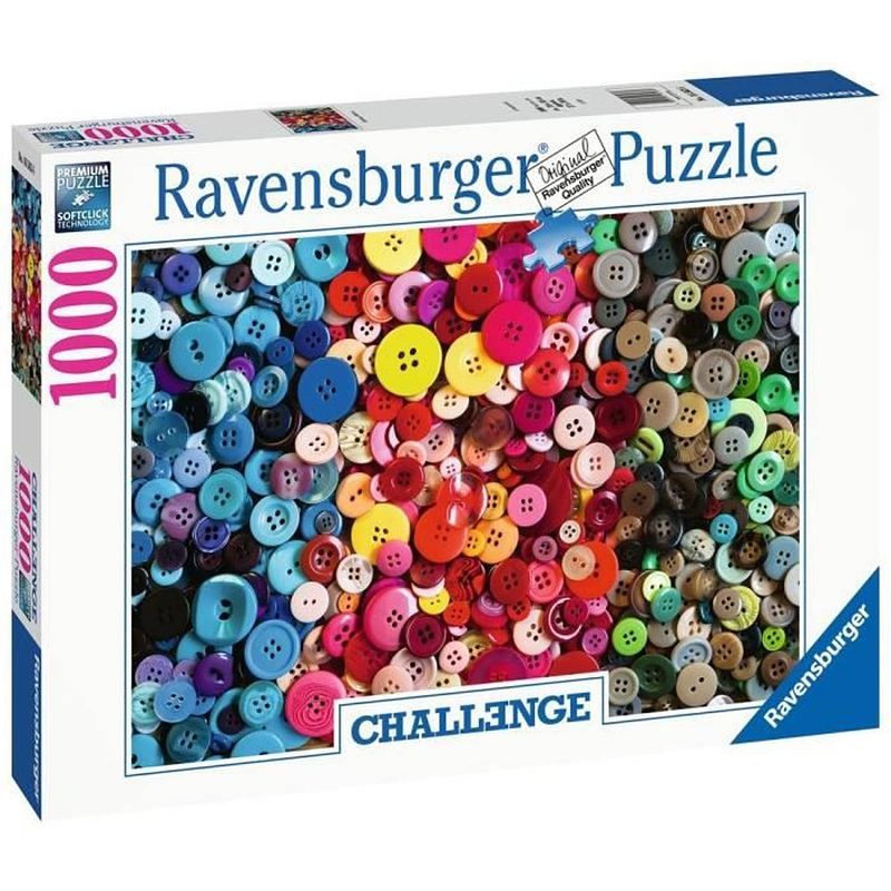 Foto van 1000 stukjes puzzel - knopen (uitdagingspuzzel)