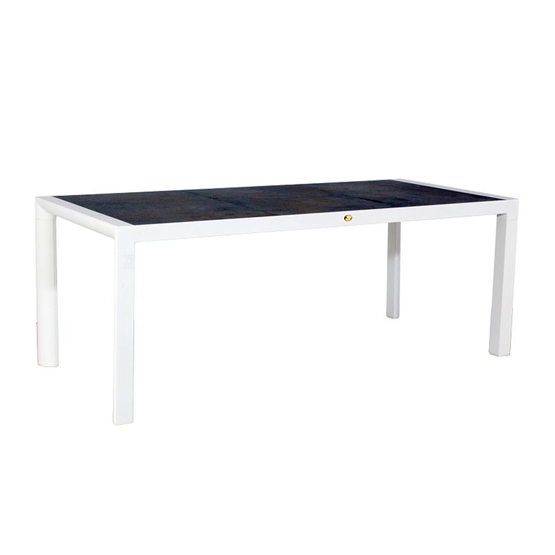 Foto van Dining tafel seabrook sky white