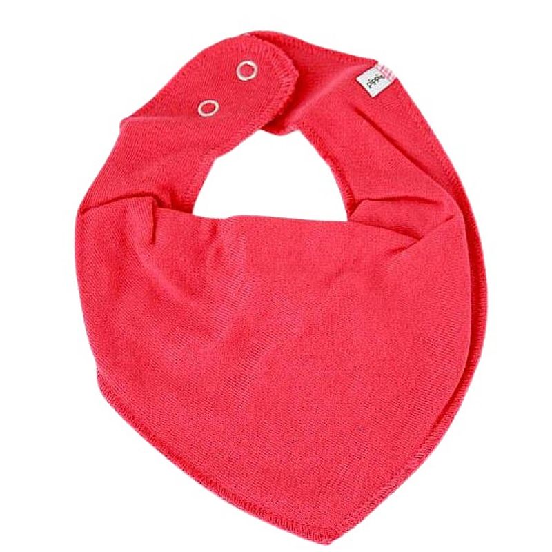 Foto van Pippi slabbetje bandana junior polykatoen steenrood one-size