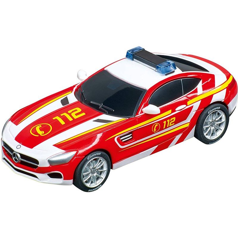 Foto van Carrera go racebaanauto mercedes-amg gt coupé 112 rood