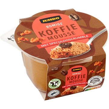 Foto van Jumbo romige koffiemousse met speculooscrumble 75g