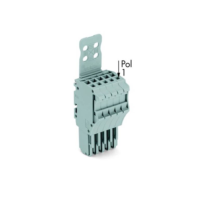 Foto van Wago 2020-105/133-000 connector, female 50 stuk(s)