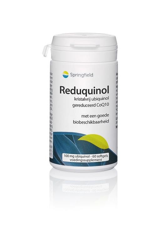 Foto van Spring reduquinol kristalvrij ubiquinol 100mg