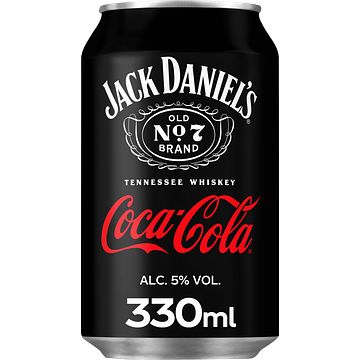 Foto van Jack daniel'ss & cocacola 330ml bij jumbo