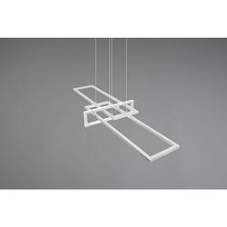Foto van Moderne hanglamp salinas - metaal - wit