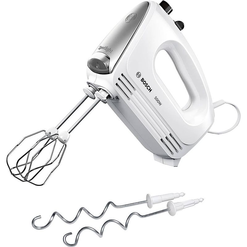 Foto van Bosch haushalt bosch sda handmixer 500 w wit, zilver (mat)