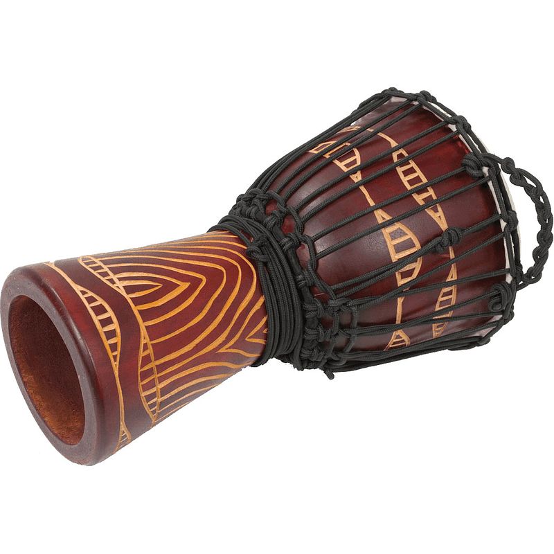 Foto van Tanga da65-8t slammer djembe 14 inch rood