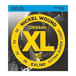 Foto van D'saddario exl 180 bassnaren voor elektrische basgitaar