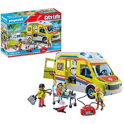 Foto van Playmobil city life ambulance met licht en geluid 71202