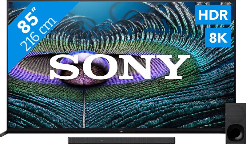 Foto van Sony bravia oled xr-65a90j + soundbar