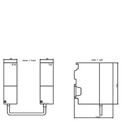 Foto van Siemens 6es7365-0ba01-0aa0 6es73650ba010aa0 plc-verbinding