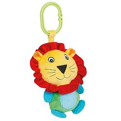 Foto van Happy people knuffeldier leeuw junior 18 cm pluche geel