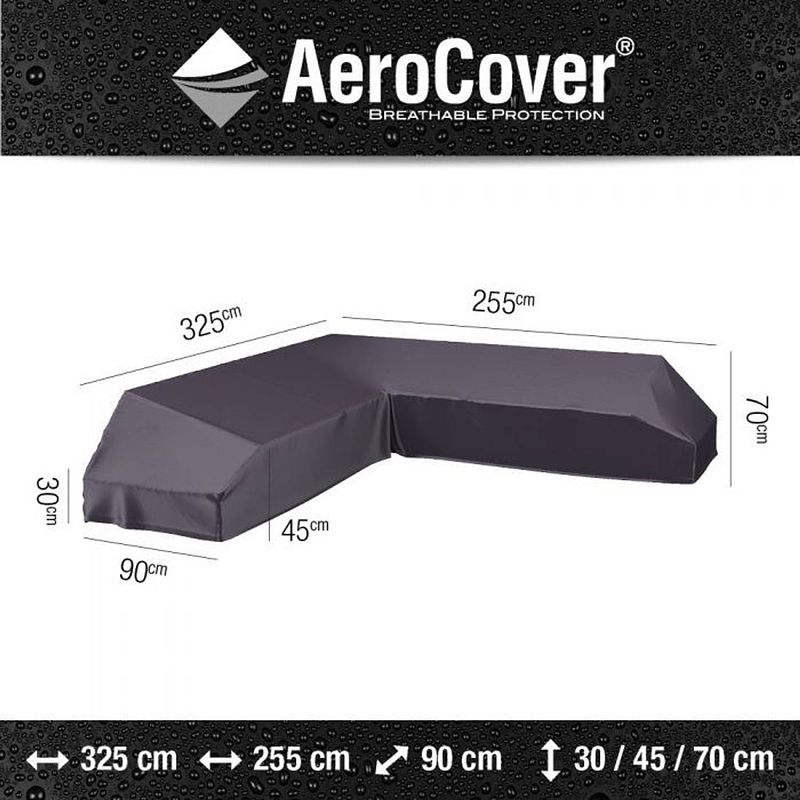 Foto van Aerocover platform loungesethoes 325x255 cm - rechts