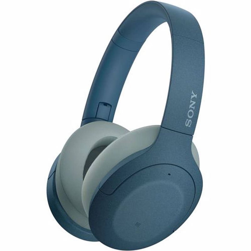 Foto van Sony draadloze koptelefoon wh-h910n noise cancelling (blauw)