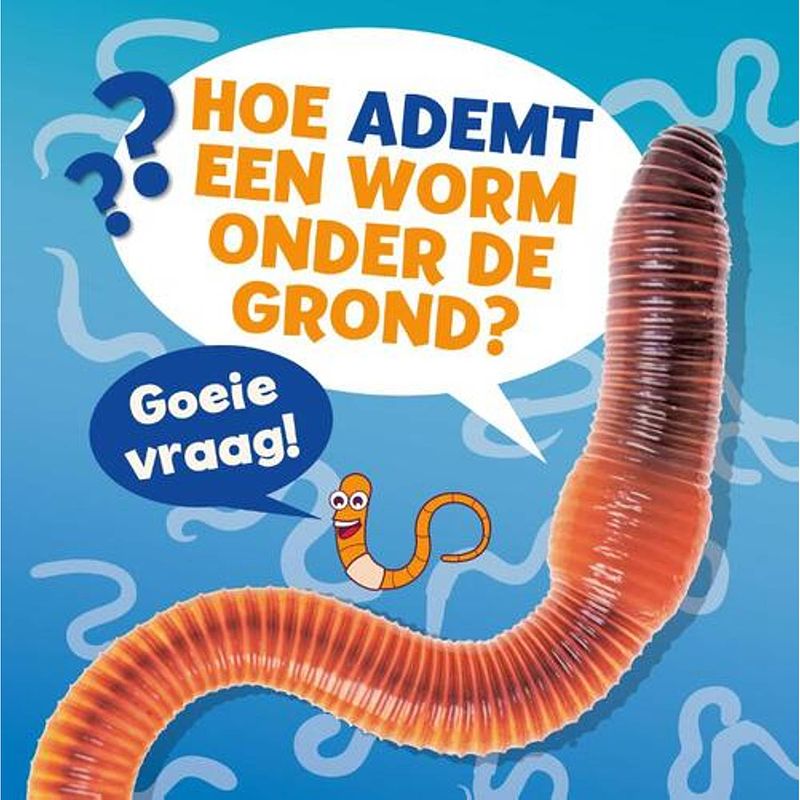 Foto van Hoe ademt een worm onder de grond?