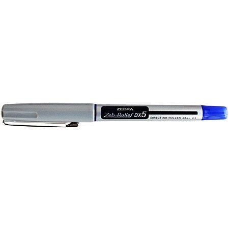 Foto van Rollerball dx-5 zebra blauw