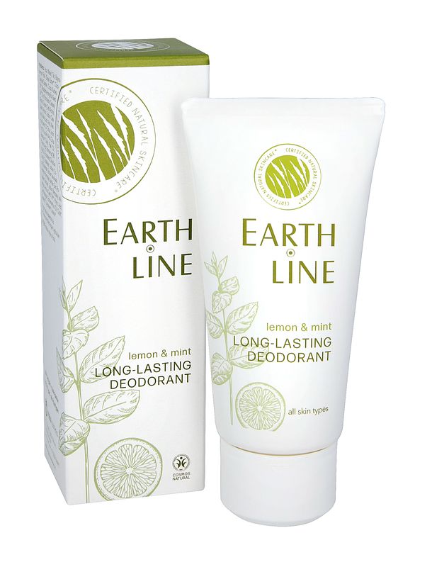 Foto van Earth line long-lasting deodorant lemon & mint