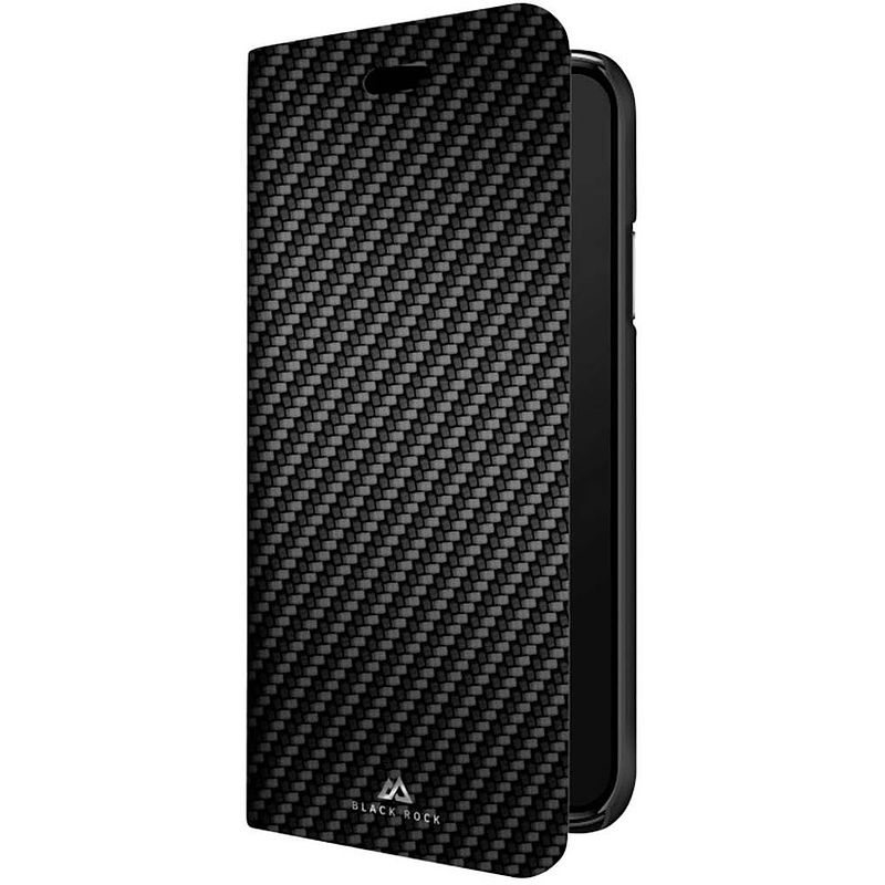 Foto van Black rock flex carbon booklet samsung galaxy s10 zwart