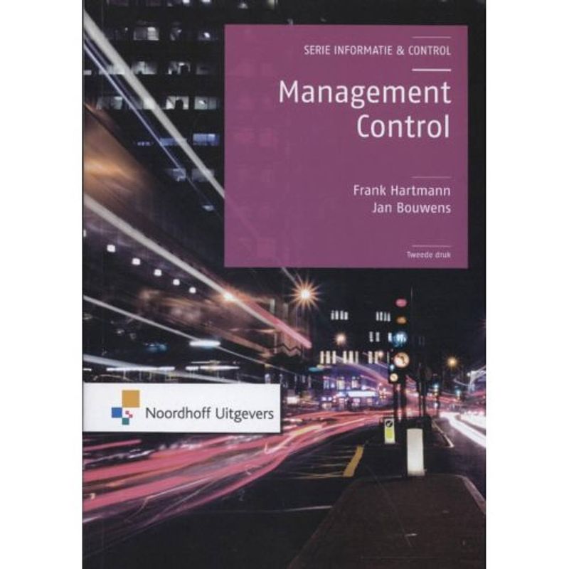 Foto van Management control - informatie & control