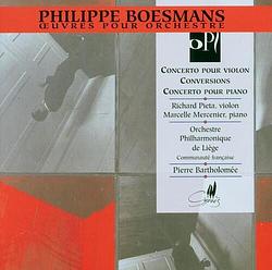 Foto van Boesmans: concerto pour violon et orchestre - cd (5412217076047)