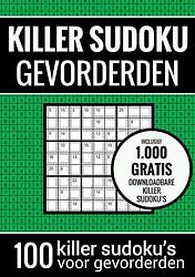 Foto van Sudoku medium: killer sudoku - puzzelboek met 100 puzzels voor gevorderden - sudoku puzzelboeken - paperback (9789464652574)