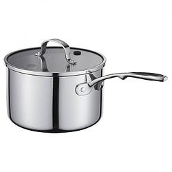 Foto van Masterchef tri ply sauspan - non-stick - incl. deksel - ø 20 cm