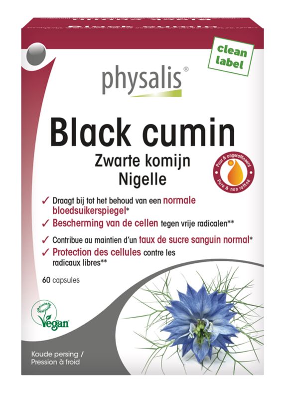 Foto van Physalis black cumin capsules